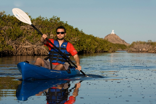paseo en kayak